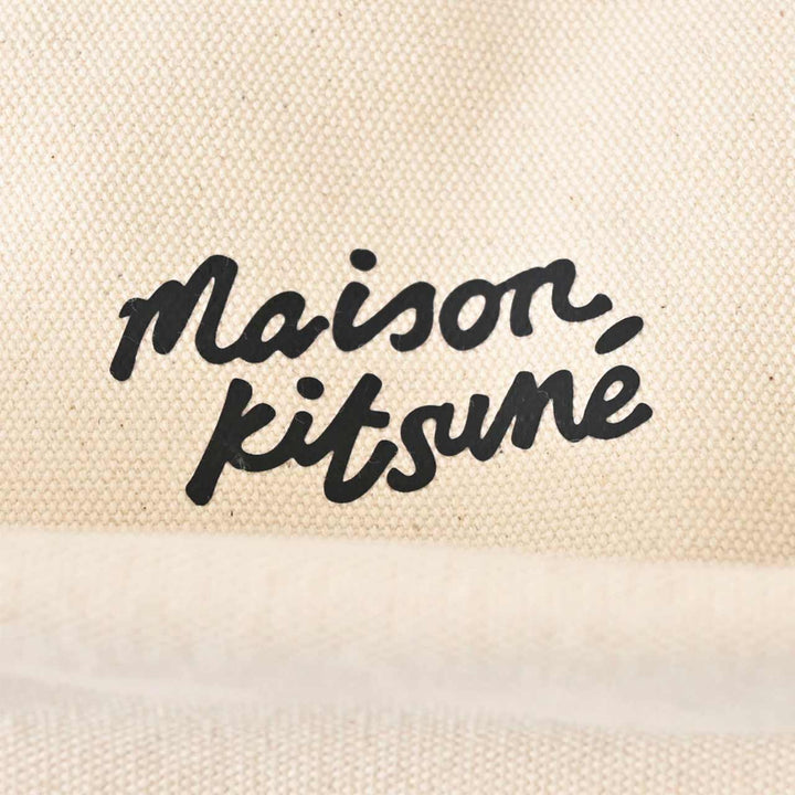 メゾン キツネ MAISON KITSUNE トートバッグ Fox Head Tote Bag LW05101WW0050 P700 クリーム 2025SS メンズ レディース
