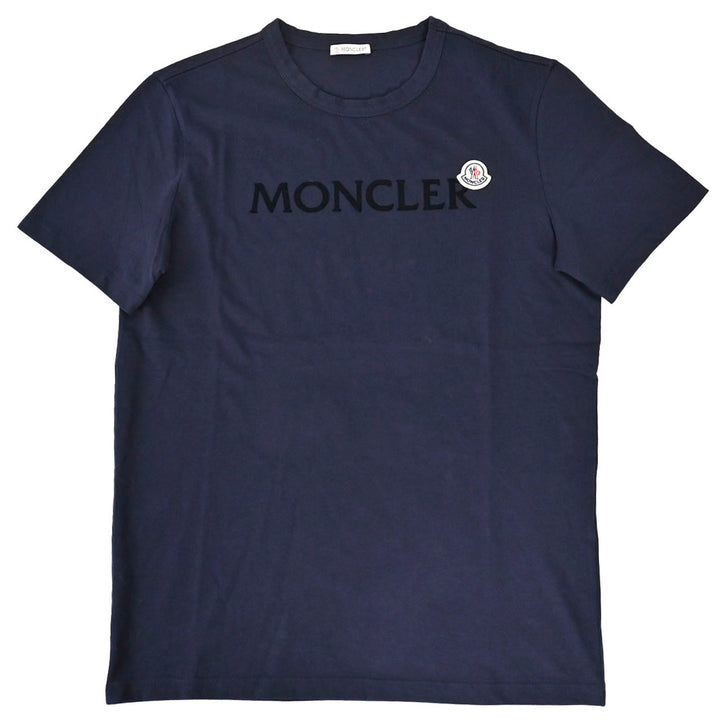 モンクレール MONCLER クルーネック半袖Ｔシャツ 8C00022　8390T　 778 ネイビー  メンズ