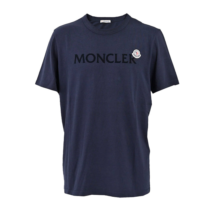 モンクレール MONCLER クルーネック半袖Ｔシャツ 8C00022　8390T　 778 ネイビー  メンズ