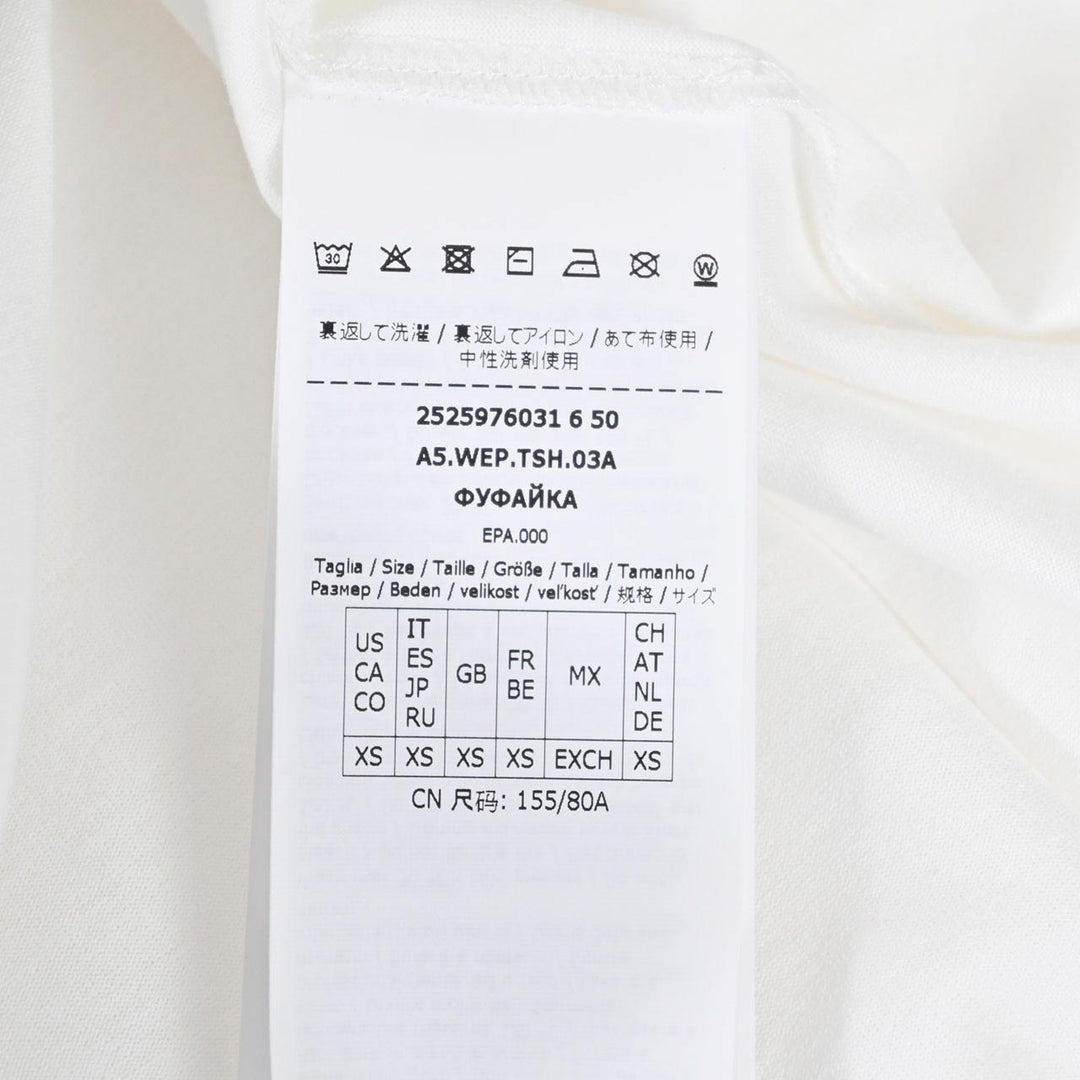 ウィークエンド マックスマーラ WEEKEND MAXMARA Tシャツ GUGLIA 5976031600 006 ホワイト 2025AW レディース