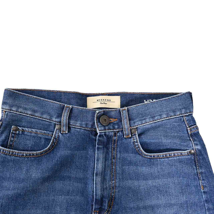 ウィークエンド マックスマーラ WEEKEND MAXMARA デニムパンツ CAPRILE 5186051600 008 ブルー 2025AW レディース