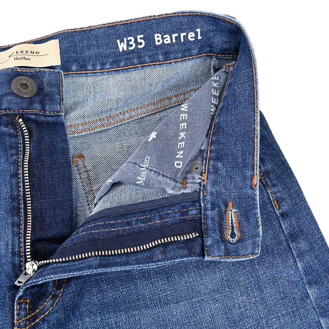 ウィークエンド マックスマーラ WEEKEND MAXMARA デニムパンツ CAPRILE 5186051600 008 ブルー 2025AW レディース
