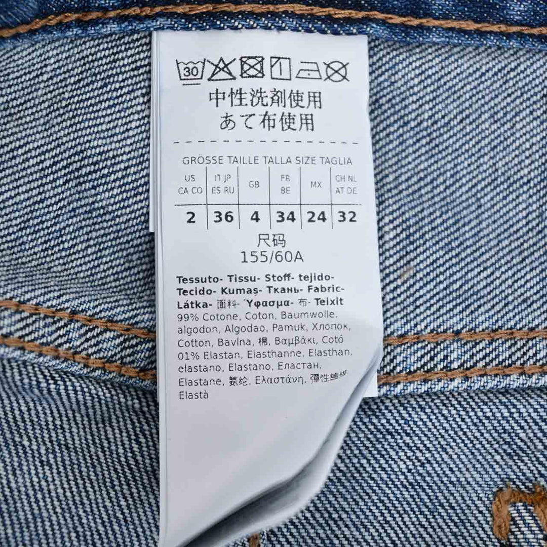 ウィークエンド マックスマーラ WEEKEND MAXMARA デニムパンツ CAPRILE 5186051600 008 ブルー 2025AW レディース