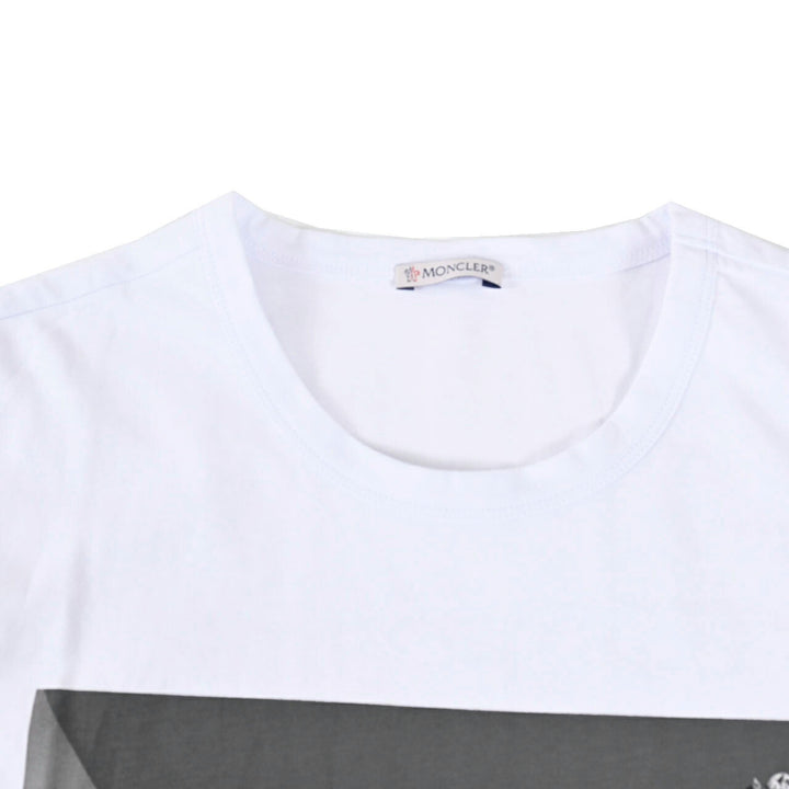 モンクレール MONCLER Tシャツ 8048350　8390T 001 ホワイト  メンズ