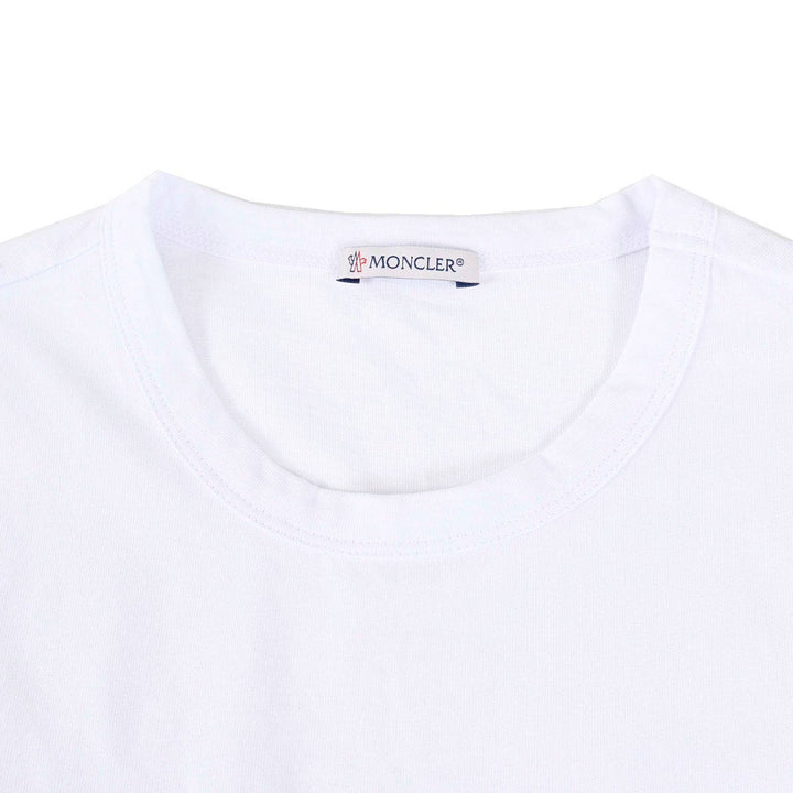 モンクレール MONCLER Tシャツ 8C00009　8390T 001 ホワイト  メンズ