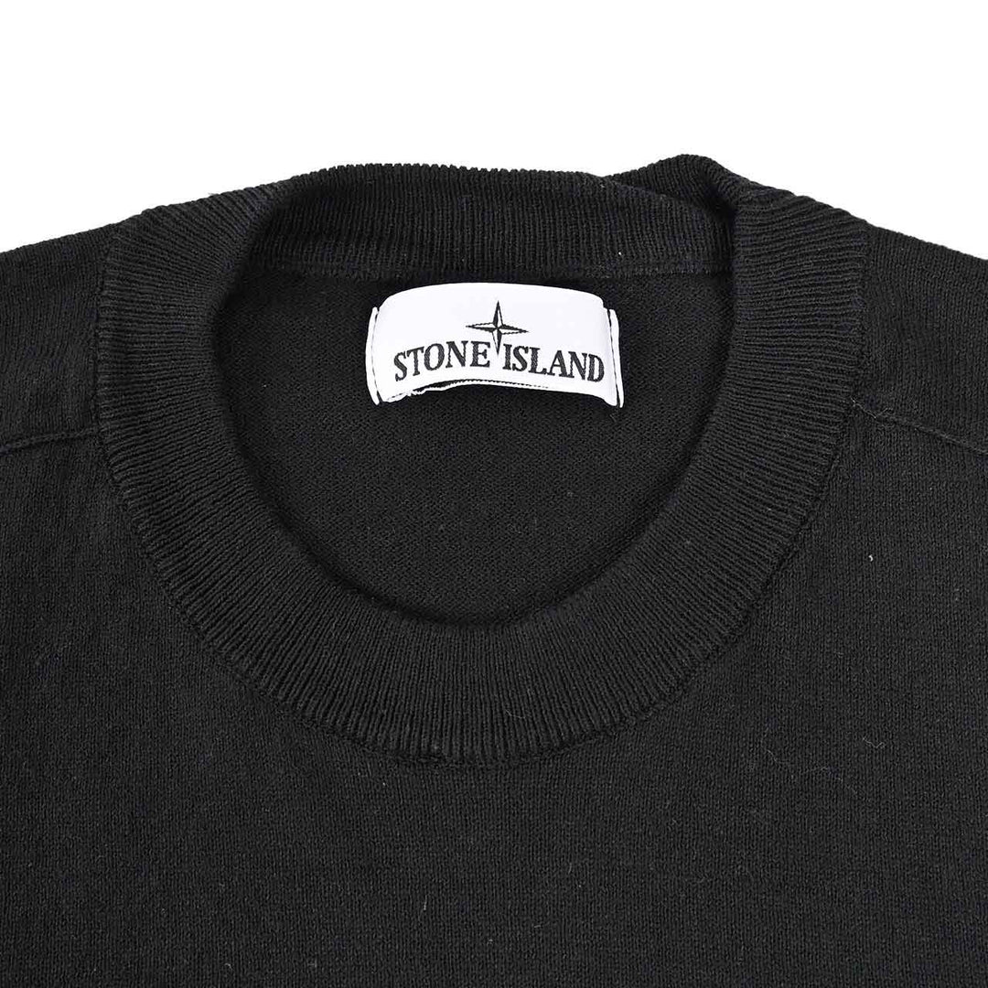 ストーン アイランド STONE ISLAND ニット 155100062 S00B9 V0029 ブラック 2025SS メンズ