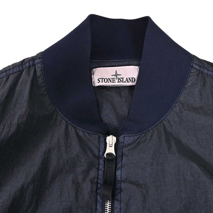 ストーン アイランド STONE ISLAND ナイロンジャケット 154100019 S0020 V0020ブラック 2025SS メンズ