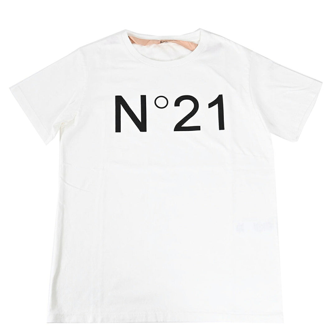 ヌメロ ヴェントゥーノ No.21 Tシャツ F081 6338 ホワイト  レディース