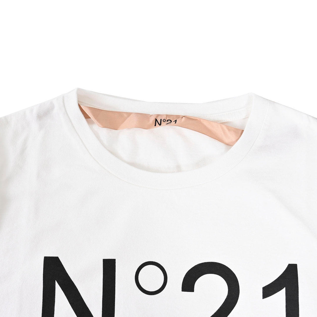 ヌメロ ヴェントゥーノ No.21 Tシャツ F081 6338 ホワイト  レディース