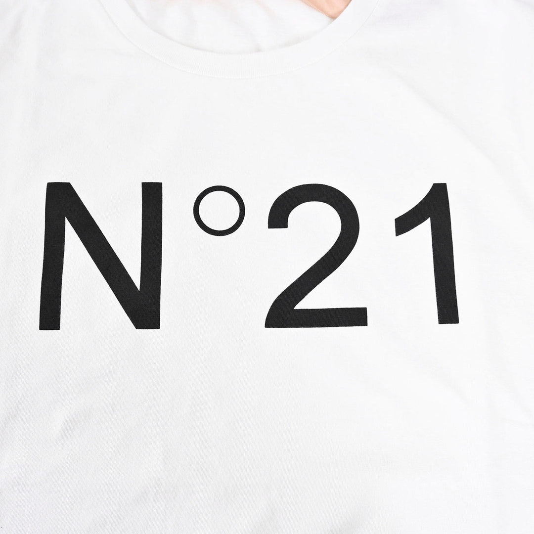 ヌメロ ヴェントゥーノ No.21 Tシャツ F081 6338 ホワイト  レディース