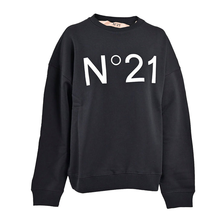 ヌメロ ヴェントゥーノ No.21 トレーナー E032 6329 9000 ブラック 2025SS レディース