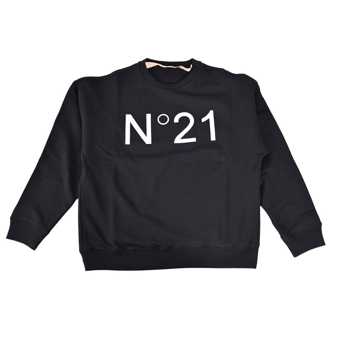 ヌメロ ヴェントゥーノ No.21 トレーナー E032 6329 9000 ブラック 2025SS レディース