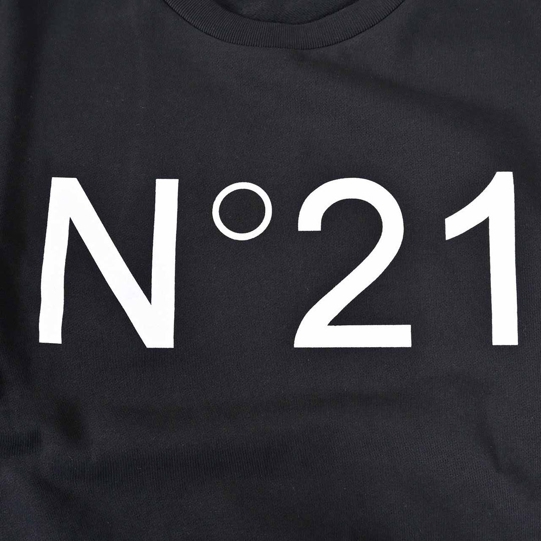 ヌメロ ヴェントゥーノ No.21 トレーナー E032 6329 9000 ブラック 2025SS レディース
