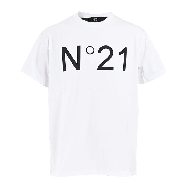 ヌメロ ヴェントゥーノ No.21 Tシャツ 25SU F051 6328 1101 ホワイト 2025年春夏 メンズ
