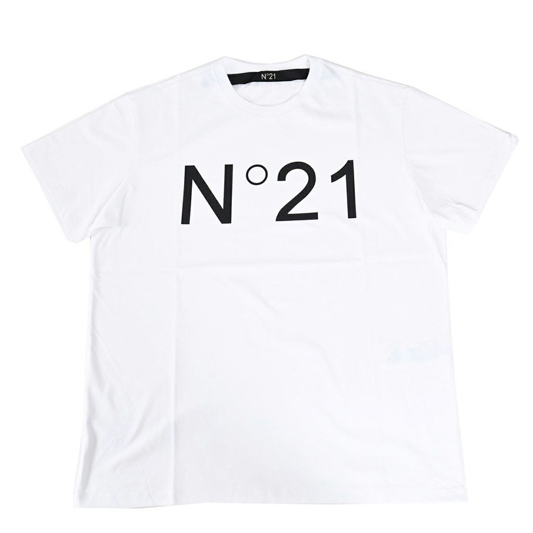 ヌメロ ヴェントゥーノ No.21 Tシャツ 25SU F051 6328 1101 ホワイト 2025年春夏 メンズ