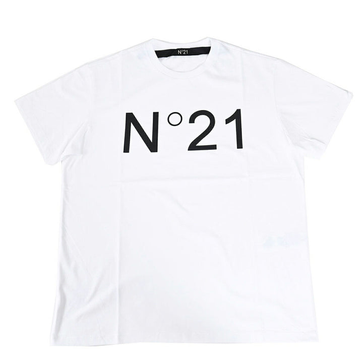 ヌメロ ヴェントゥーノ No.21 Tシャツ 25SU F051 6328 1101 ホワイト 2025年春夏 メンズ