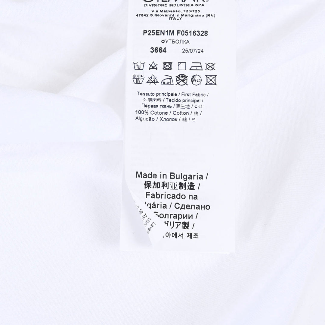 ヌメロ ヴェントゥーノ No.21 Tシャツ 25SU F051 6328 1101 ホワイト 2025年春夏 メンズ