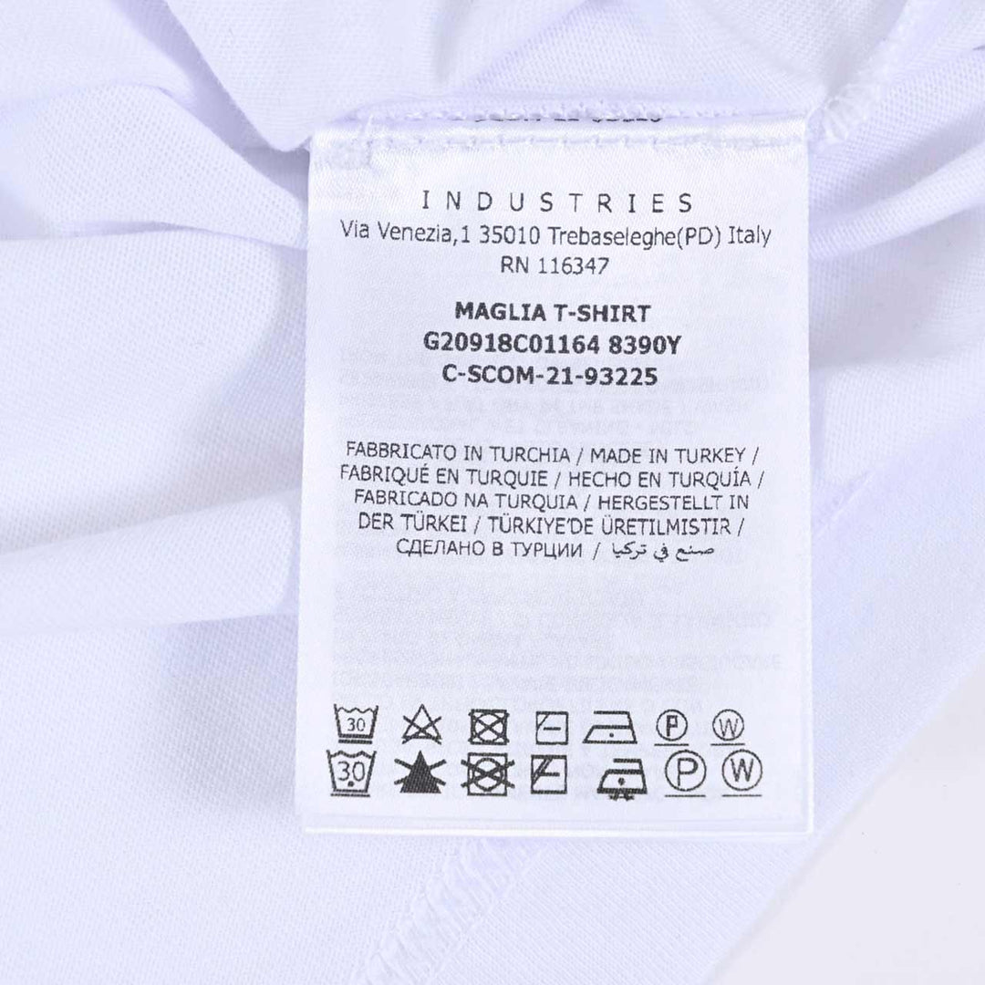 モンクレール MONCLER Tシャツ 8C01164 8390Y 001 ホワイト 年秋冬 メンズ