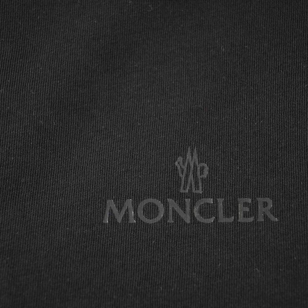 モンクレール MONCLER クルーネック半袖Ｔシャツ 8C01164　8390Y　 999 ブラック  レディース