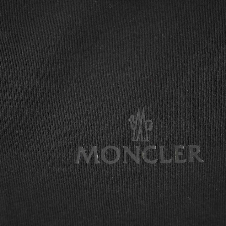 モンクレール MONCLER クルーネック半袖Ｔシャツ 8C01164　8390Y　 999 ブラック  レディース