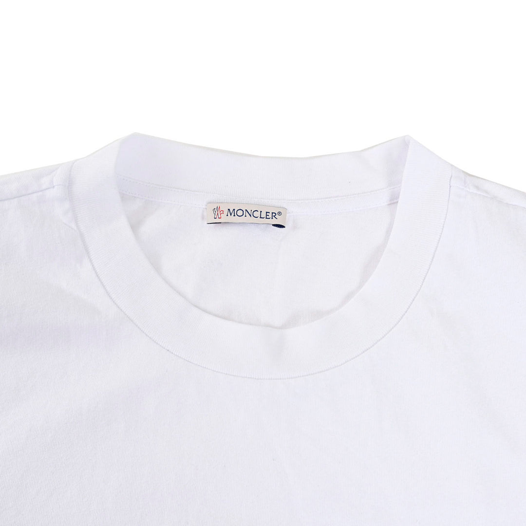 モンクレール MONCLER Tシャツ 8C00168 829H8 001 ホワイト  メンズ