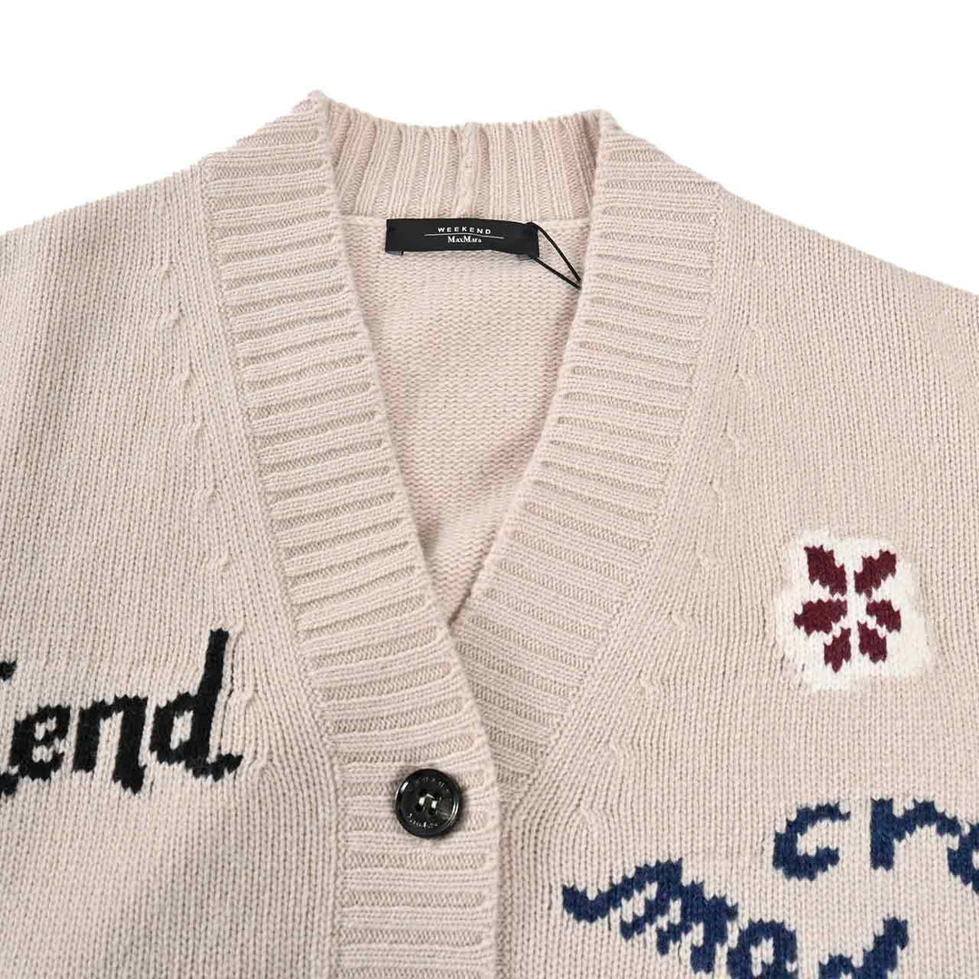ウィークエンド マックスマーラ WEEKEND MAXMARA カーディガン BELGIO 5346082600 005 クリーム 2025AW レディース
