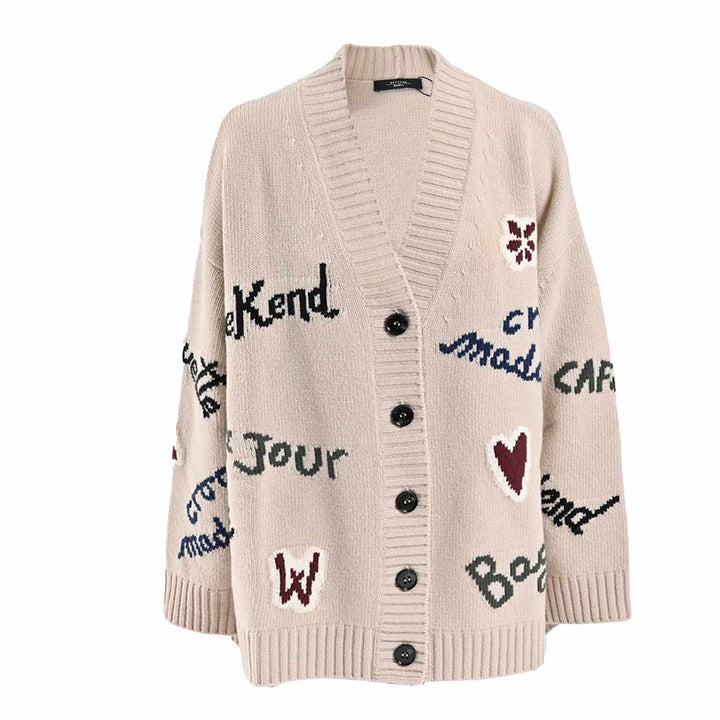 ウィークエンド マックスマーラ WEEKEND MAXMARA カーディガン BELGIO 5346082600 005 クリーム 2025AW レディース