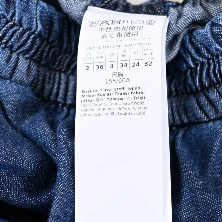 ウィークエンド マックスマーラ WEEKEND MAXMARA デニムパンツ LUBIANA 5186031600 001 ブルー 2025AW レディース