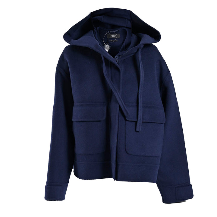 ウィークエンド マックスマーラ WEEKEND MAXMARA フード付きジャケット GARY 5086041600 045 ブルー 2025AW レディース