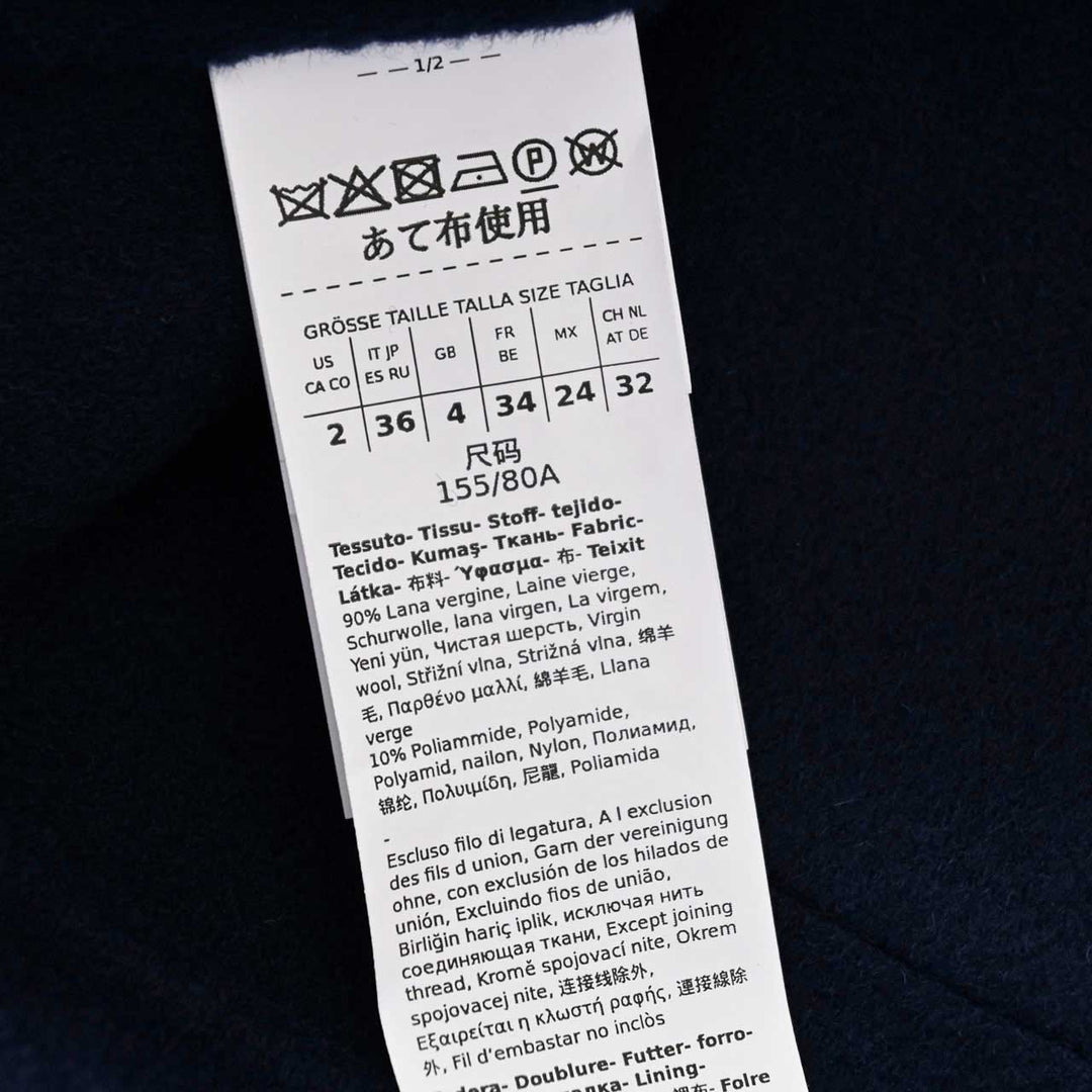 ウィークエンド マックスマーラ WEEKEND MAXMARA フード付きジャケット GARY 5086041600 045 ブルー 2025AW レディース
