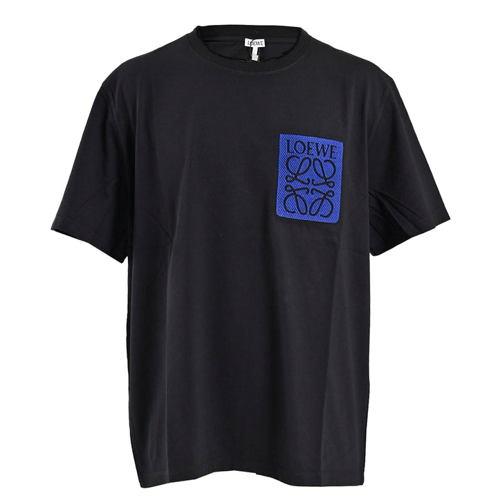 ロエベ LOEWE Tシャツ H526Y22XAT 1100 ブラック 2024SS メンズ