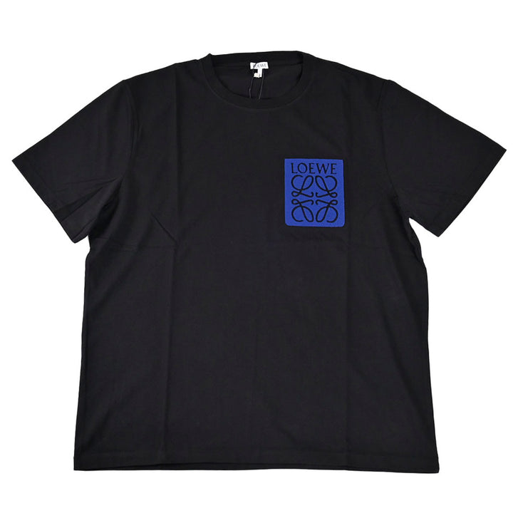ロエベ LOEWE Tシャツ H526Y22XAT 1100 ブラック 2024SS メンズ