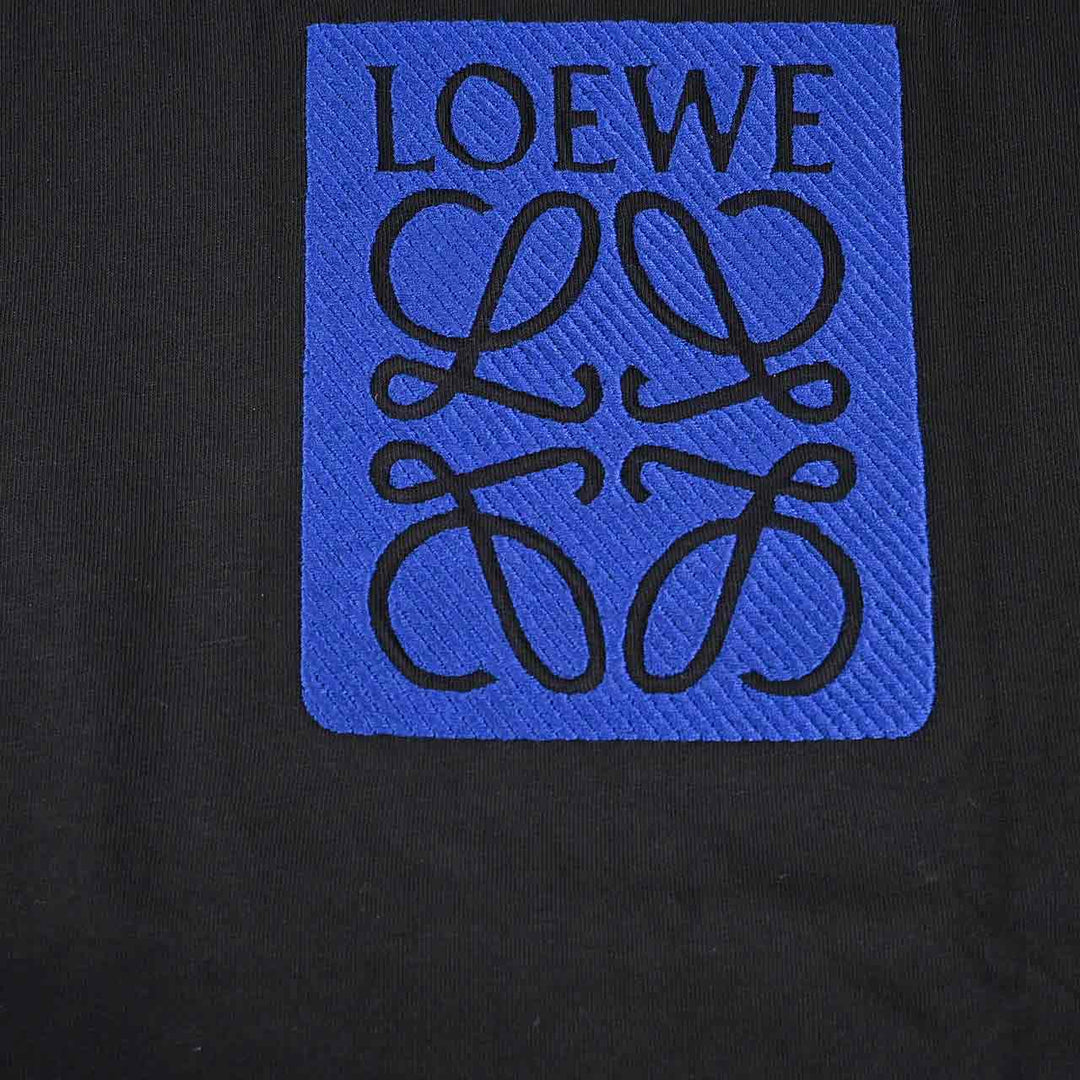 ロエベ LOEWE Tシャツ H526Y22XAT 1100 ブラック 2024SS メンズ