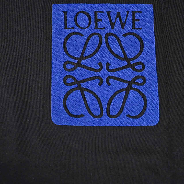 ロエベ LOEWE Tシャツ H526Y22XAT 1100 ブラック 2024SS メンズ