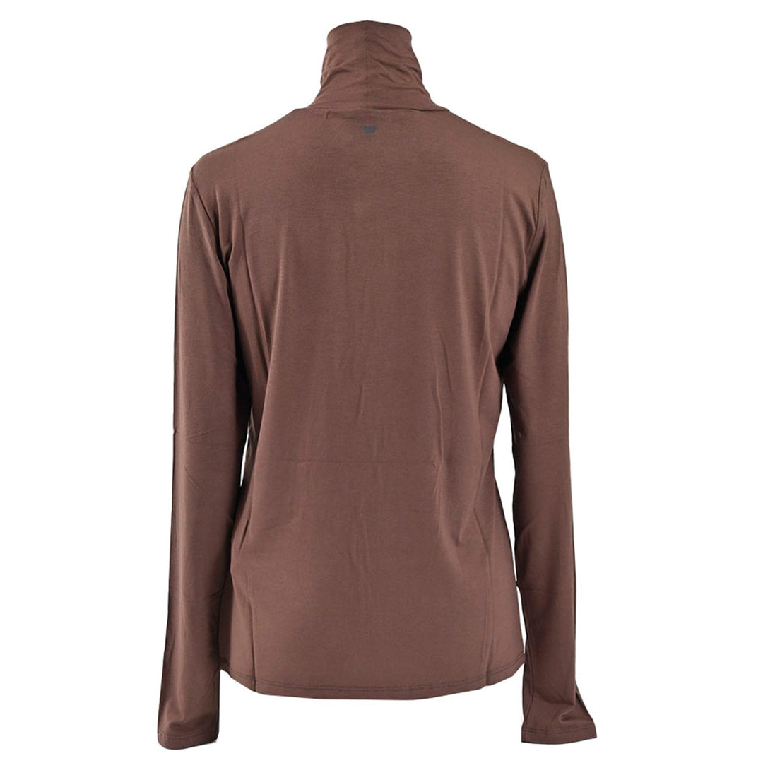 ウィークエンド マックスマーラ WEEKEND MAXMARA ハイネック長袖Ｔシャツ MULTIF 5946022600 001 ブラウン  レディース