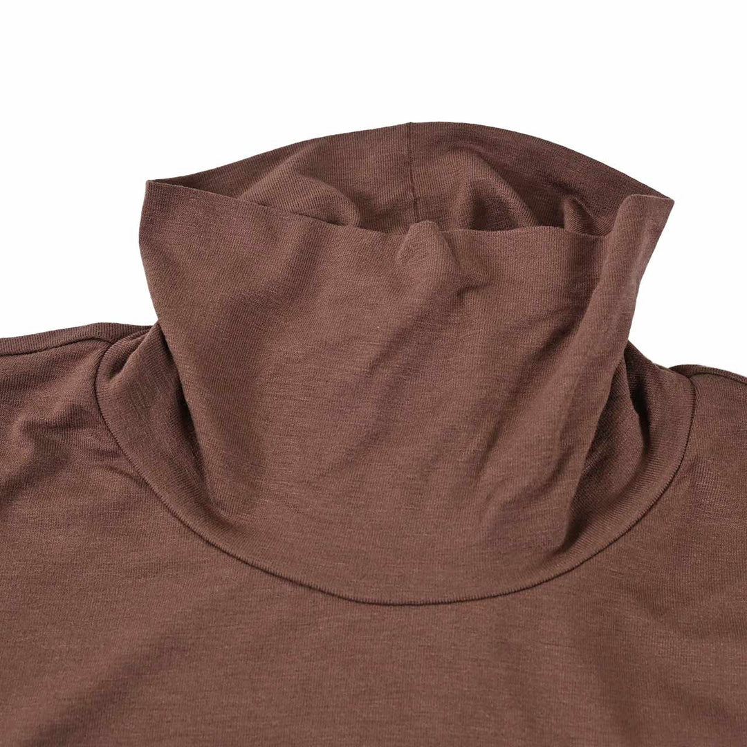 ウィークエンド マックスマーラ WEEKEND MAXMARA ハイネック長袖Ｔシャツ MULTIF 5946022600 001 ブラウン  レディース