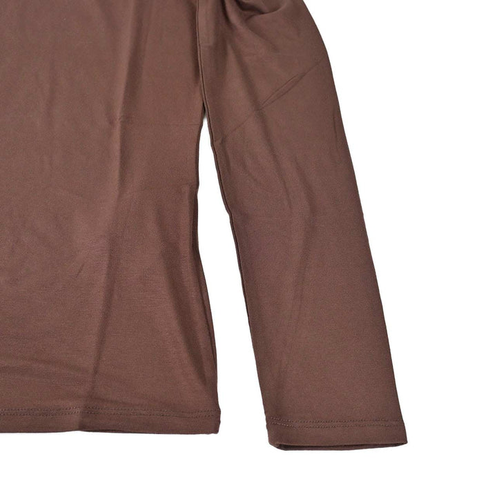 ウィークエンド マックスマーラ WEEKEND MAXMARA ハイネック長袖Ｔシャツ MULTIF 5946022600 001 ブラウン  レディース