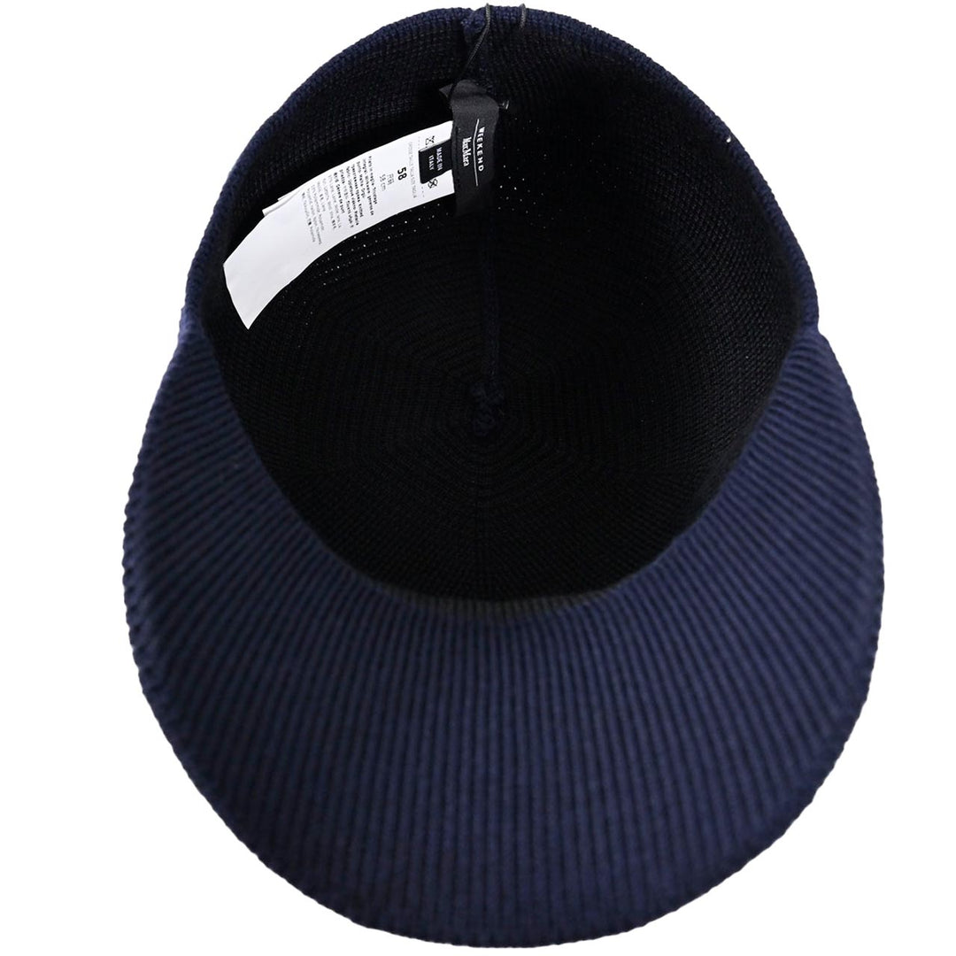 ウィークエンド マックスマーラ WEEKEND MAXMARA キャップ EDITA 5576065600 004 ブルー  レディース