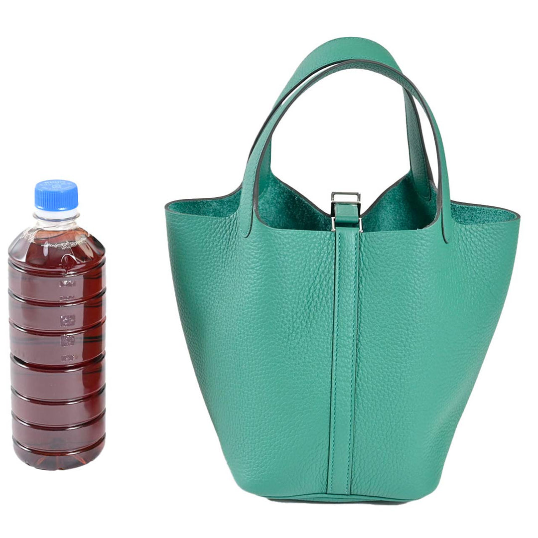 エルメス HERMES バッグ ピコタンPM トリヨンクレマンス GR SV金具 K刻印   レディース