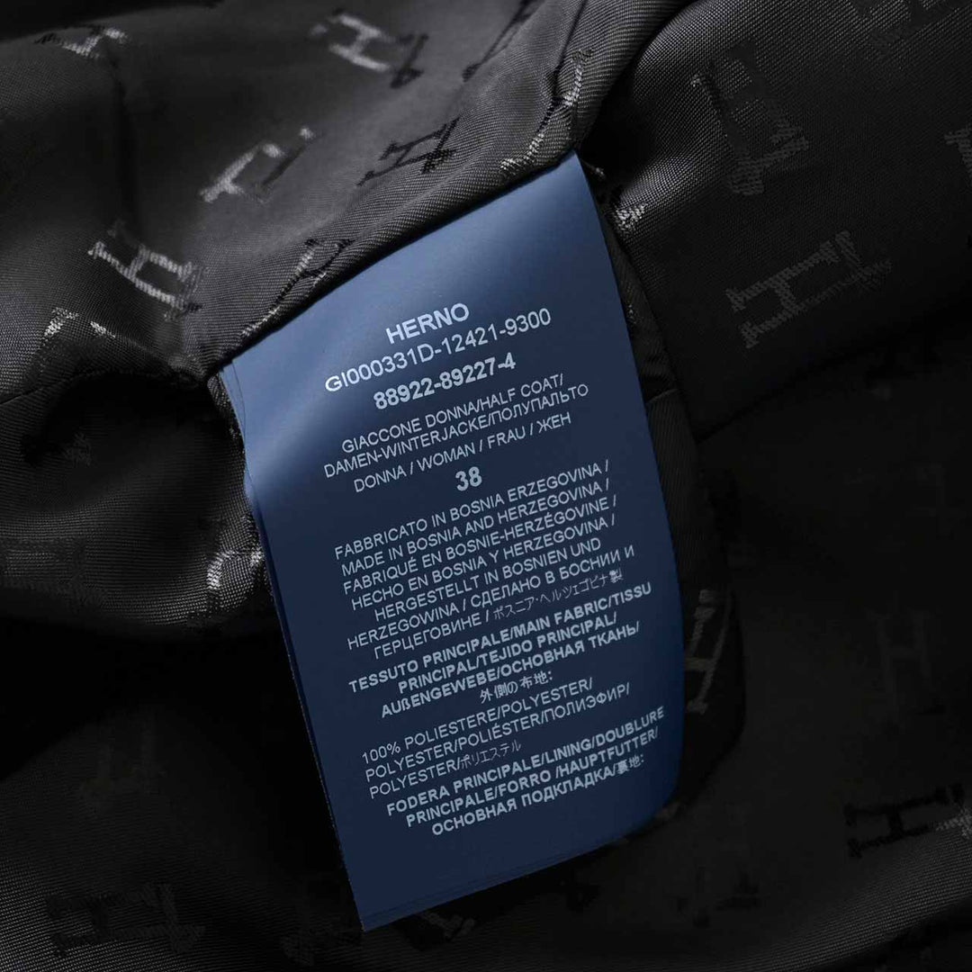 ヘルノ HERNO ジャケット GI000331D 12421 9300 ブラック 2025AW レディース
