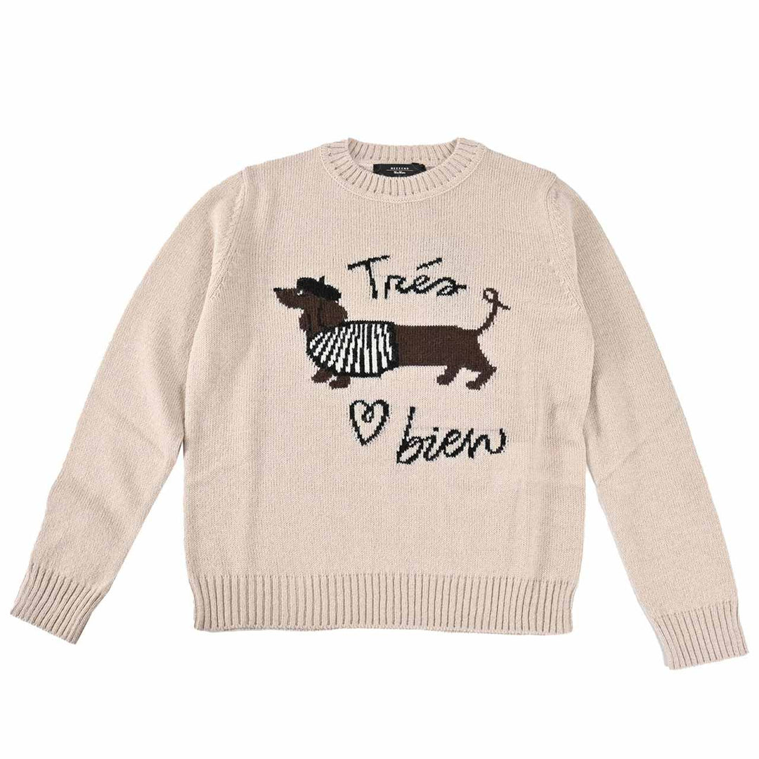 ウィークエンド マックスマーラ WEEKEND MAXMARA セーター NITRA 5366292600 001 ベージュ 2025AW レディース