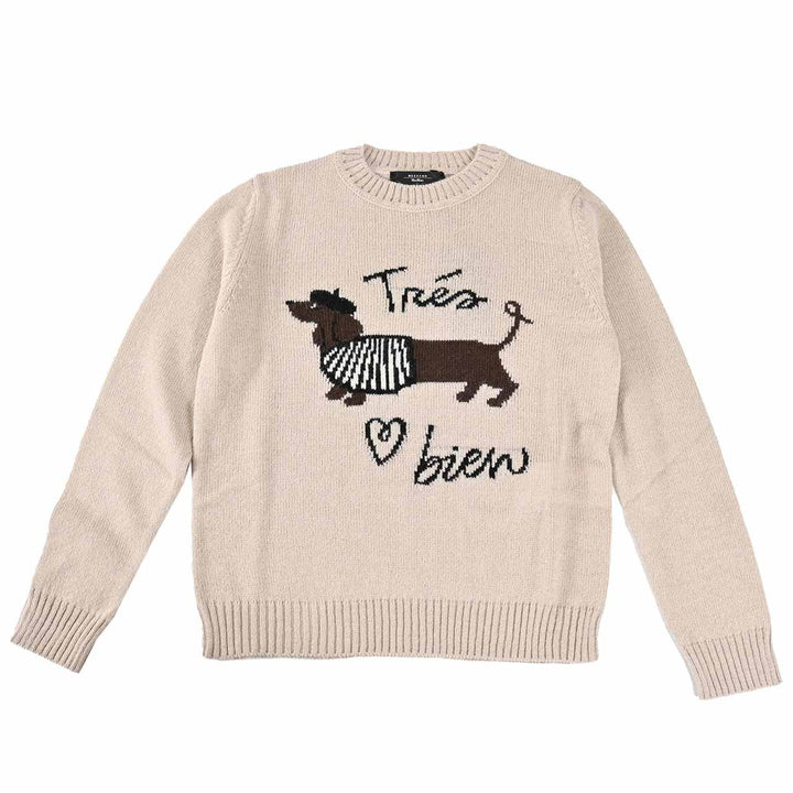 ウィークエンド マックスマーラ WEEKEND MAXMARA セーター NITRA 5366292600 001 ベージュ 2025AW レディース