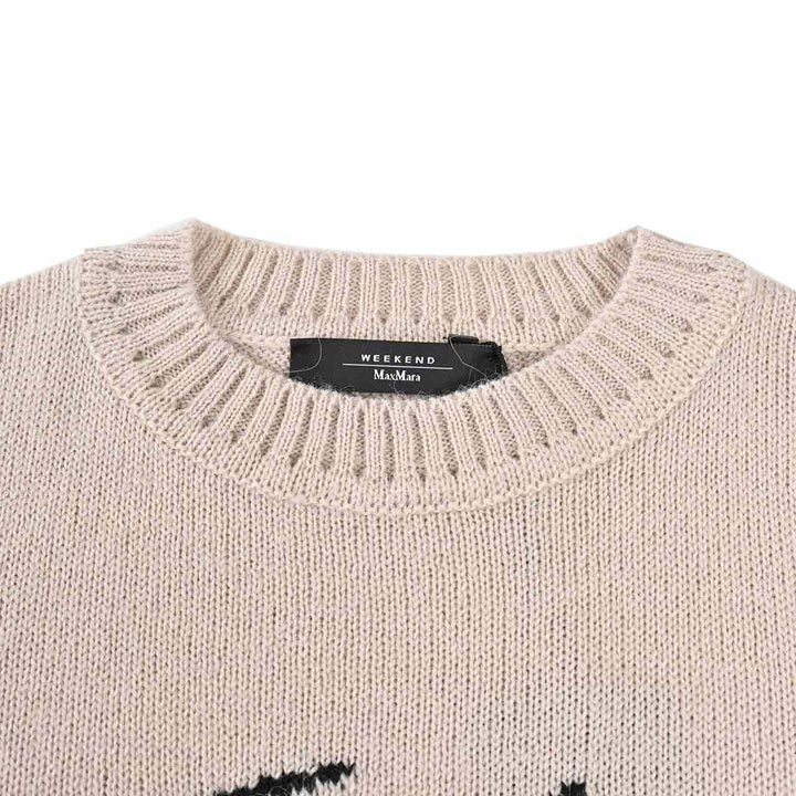 ウィークエンド マックスマーラ WEEKEND MAXMARA セーター NITRA 5366292600 001 ベージュ 2025AW レディース