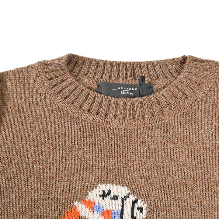 ウィークエンド マックスマーラ WEEKEND MAXMARA セーター NITRA 5366292600 005 ブラウン 2025AW レディース