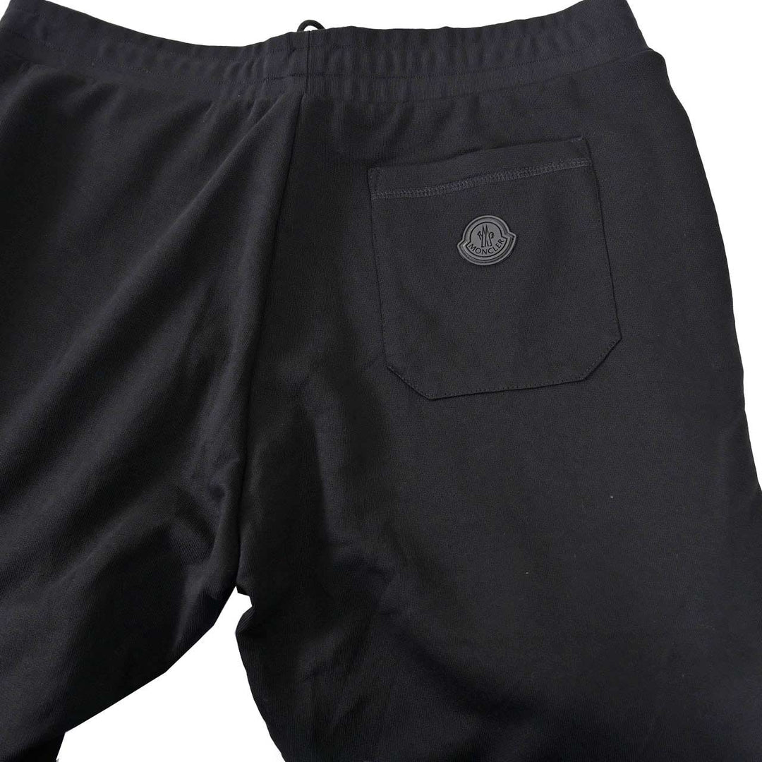 モンクレール MONCLER スウェットパンツ 9D71712 V8180 999 ブラック  メンズ