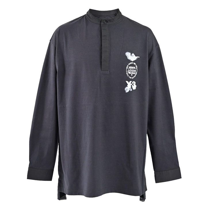 ワイスリー Y-3 プルオーバー Y-3 LONG SLEEVE POLO SHIRT JX7280 ブラック 2025AW メンズ
