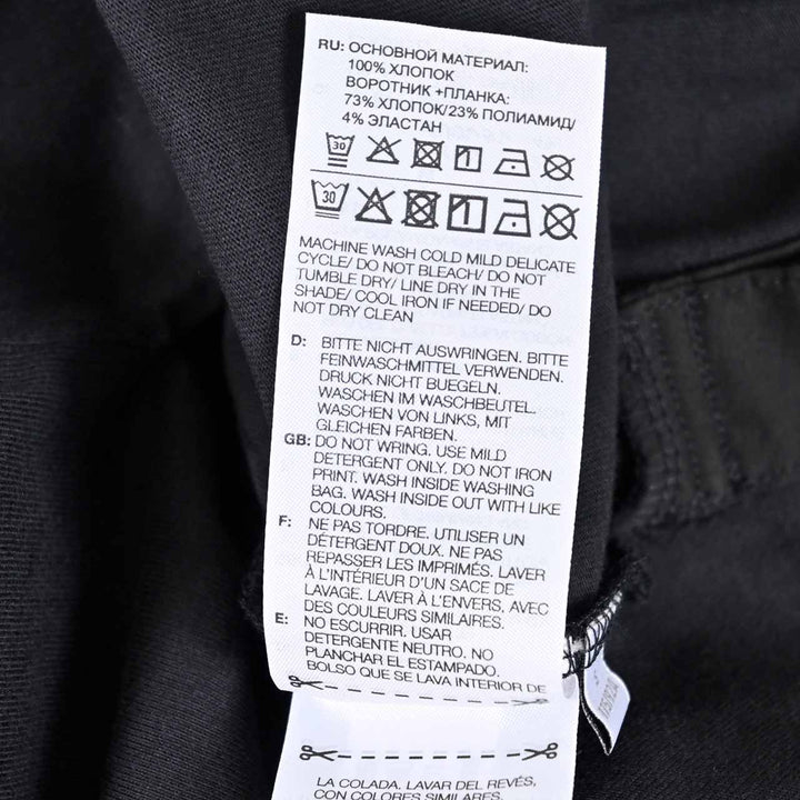 ワイスリー Y-3 プルオーバー Y-3 LONG SLEEVE POLO SHIRT JX7280 ブラック 2025AW メンズ