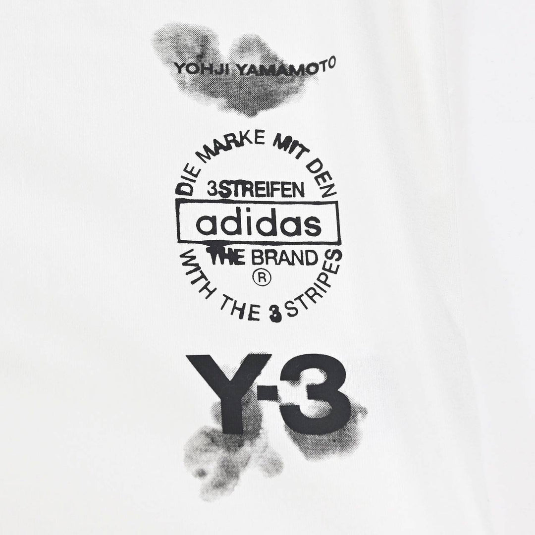 ワイスリー Y-3 Tシャツ Y-3 AOP SHORT SLEEVE TEE JX4744 ホワイト 2025AW メンズ