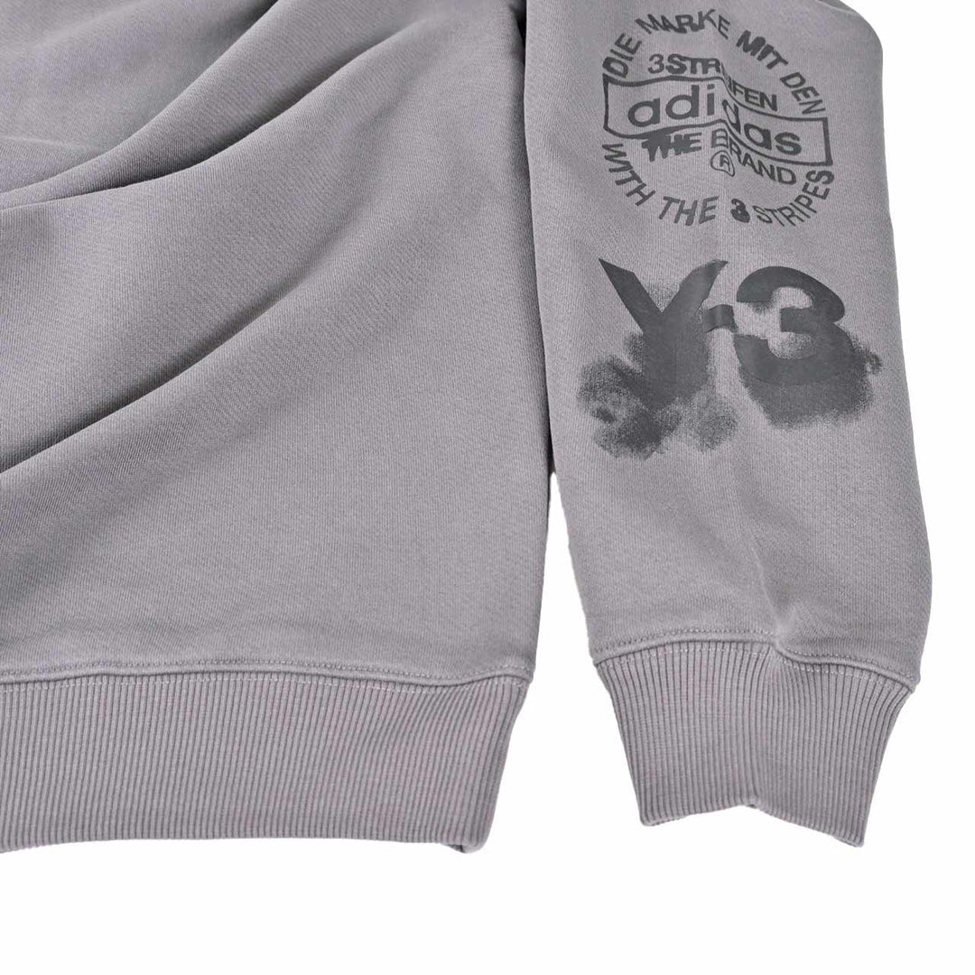 ワイスリー Y-3 トレーナー Y-3 GRAPHIC CREW SWEAT KE5083 グレー 2025AW メンズ