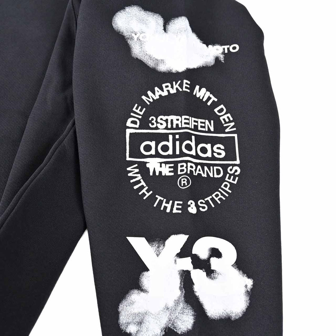 ワイスリー Y-3 トレーナー Y-3 GRAPHIC CREW SWEAT JX4749 ブラック 2025AW メンズ